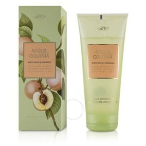 4711 Acqua Colonia White Peach Coriander Shower Gel 200ml