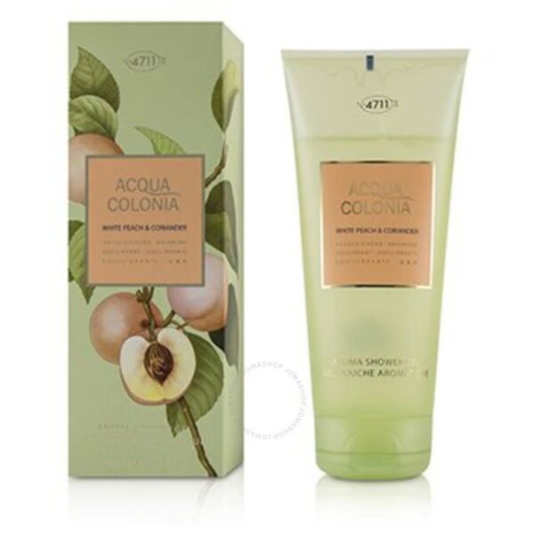 4711 Acqua Colonia White Peach Coriander Shower Gel 200ml
