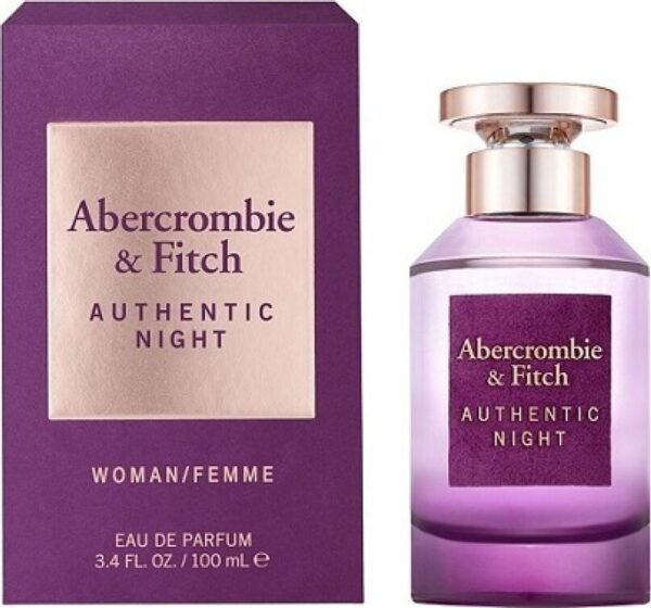 Abercrombie & Fitch Authentic Night Eau de Parfum 100ml Spray