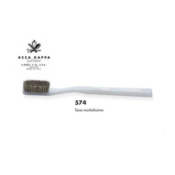 Acca Kappa Soft Badger Pure Bristle Toothbrush 574