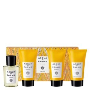 Acqua di Parma Barbiere The Daily Ritual Gift Set 20ml Colonia EDC + 40ml Face Wash + 40ml Shaving Cream + 40ml Face Cream