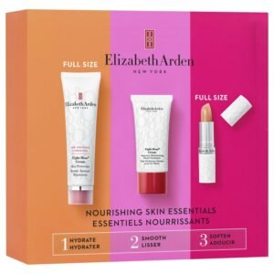 Elizabeth Arden Eight Hour Nourishing Skin Essentials Gift Set 50ml Cream Skin Protectant + 30ml Cream Intensive Moisturizing Hand Treatment + 3.7g Cream Lip Protectant Stick SPF15