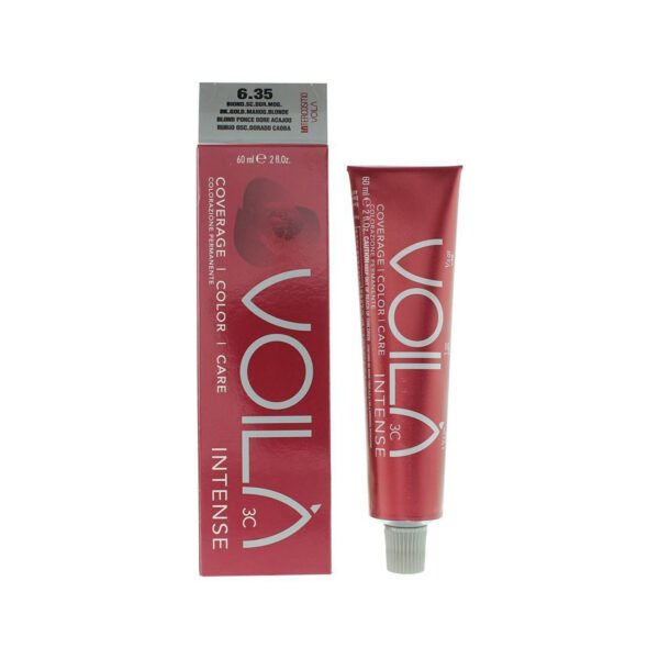 Intercosmo Voila Intense Hair Color 60ml - 6.35 Dark Golden Mahogany Blonde