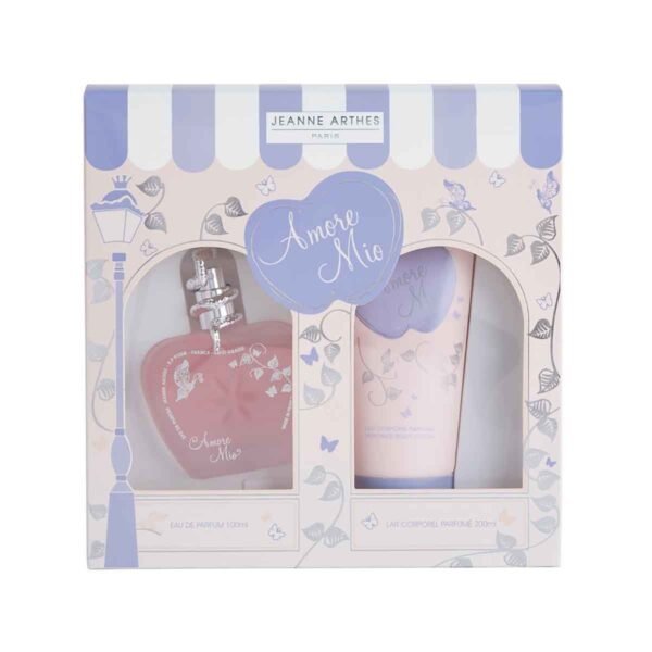 Jeanne Arthes Amore Mio Gift Set 100ml EDP + 200ml Body Lotion