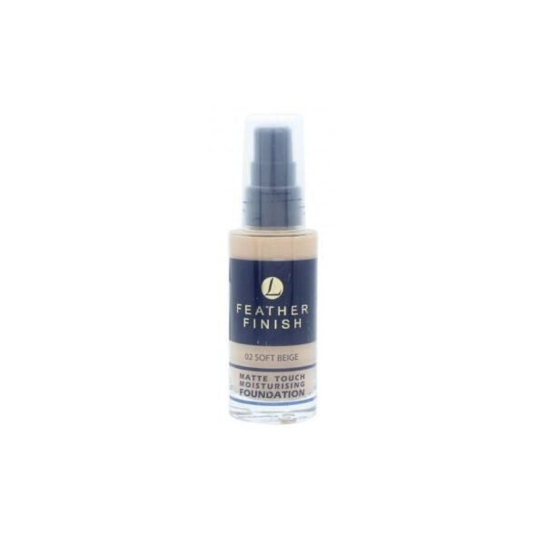 Lentheric Feather Finish Matte Touch Moisturising Foundation 30ml - Soft Beige 02