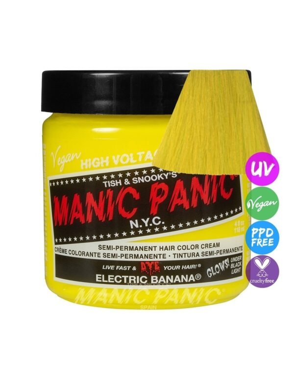 Manic Panic High Voltage Classic Semi-Permanent Hair Colour 118ml - Electric Banana