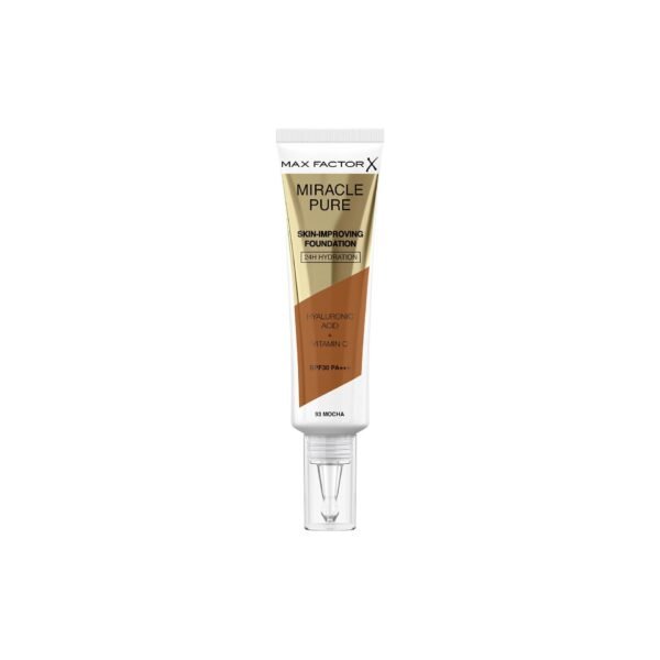 Max Factor Miracle Pure Skin-Improving Foundation SPF30 30ml - 93 Mocha