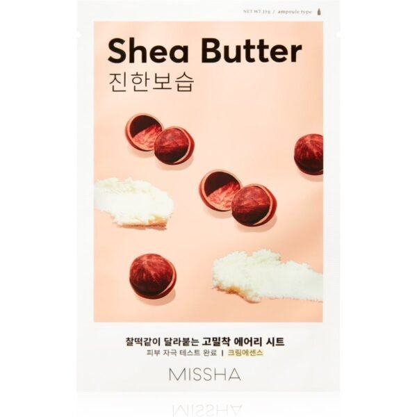 Missha Airy Fit Sheet Mask 19g - Shea Butter