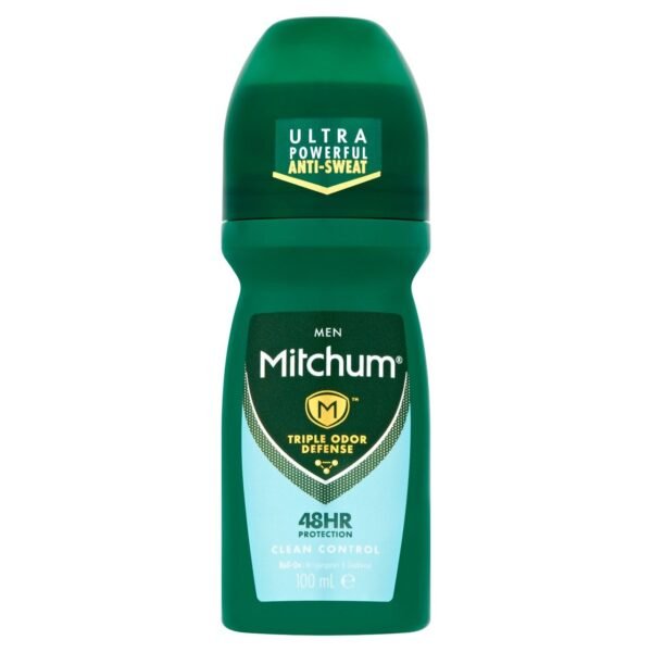 Mitchum Men Clean Control 48HR Protection Roll-On Deodorant 100ml
