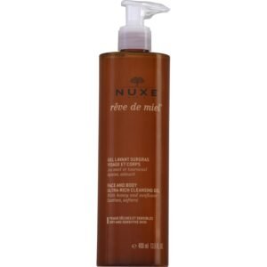 Nuxe Reve de Miel Face and Body Ultra-Rich Cleansing Gel 400ml - Dry/Sensitive Skin