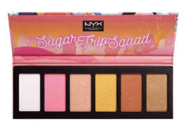 NYX Limited Edition Sugar Trip Squad Highlighter Palette 30g