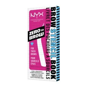 Nyx Zero To Brow Eyebrow Stencils 4 Pieces - For Thick Brows