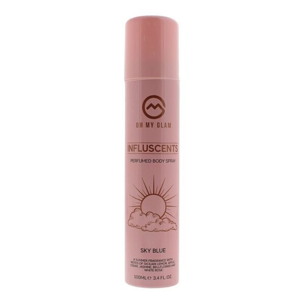 Oh My Glam Influscents Body Spray 100ml - Sky Blue