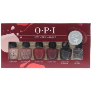 OPI Best Crew Aboard Nail Polish Gift Set 6 Colors
