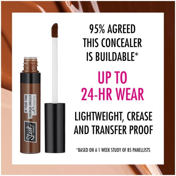 Sleek In Your Tone Longwear Concealer 7ml - 4N Med