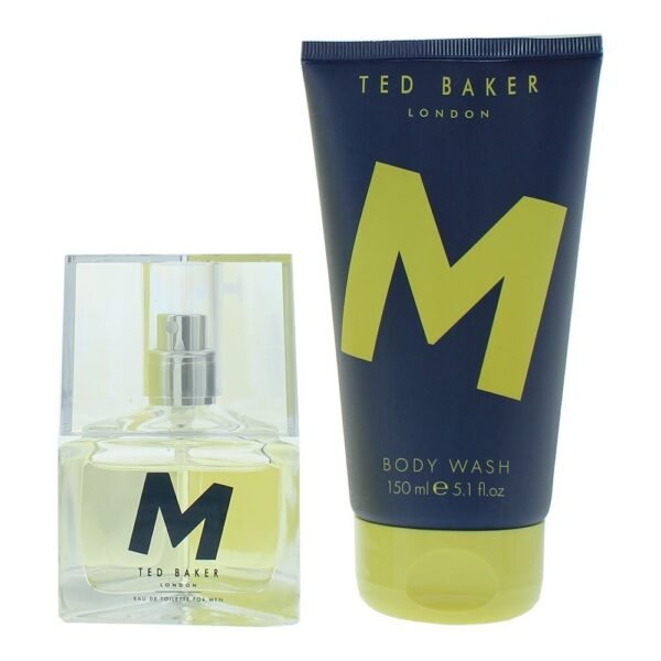 Ted Baker M Blue Yellow Gift Set 30ml EDT + 150ml Shower Gel