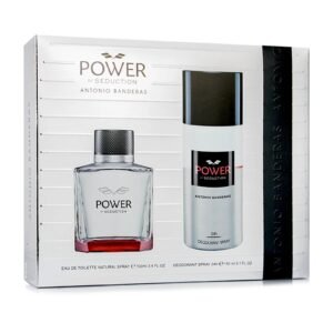 Antonio Banderas Power of Seduction Gift Set 100ml EDT + 150ml Deodorant Spray
