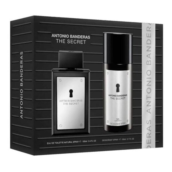 Antonio Banderas The Secret Gift Set 100ml EDT + 150ml Deodorant Spray