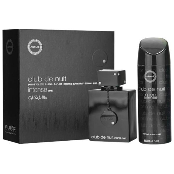 Armaf Club De Nuit Intense Gift Set 105ml EDT + 200ml Body Spray