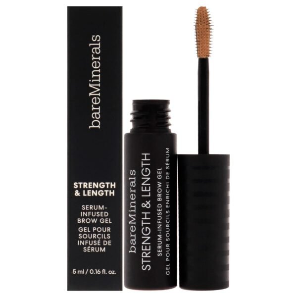 bareMinerals Strength & Length Serum-Infused Brow Gel 5ml - Honey