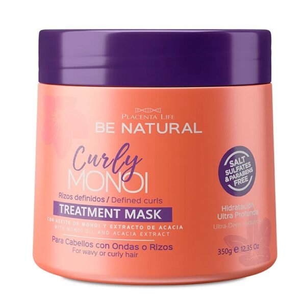 Be Natural Curly Monoi Treatment Hair Mask 350g