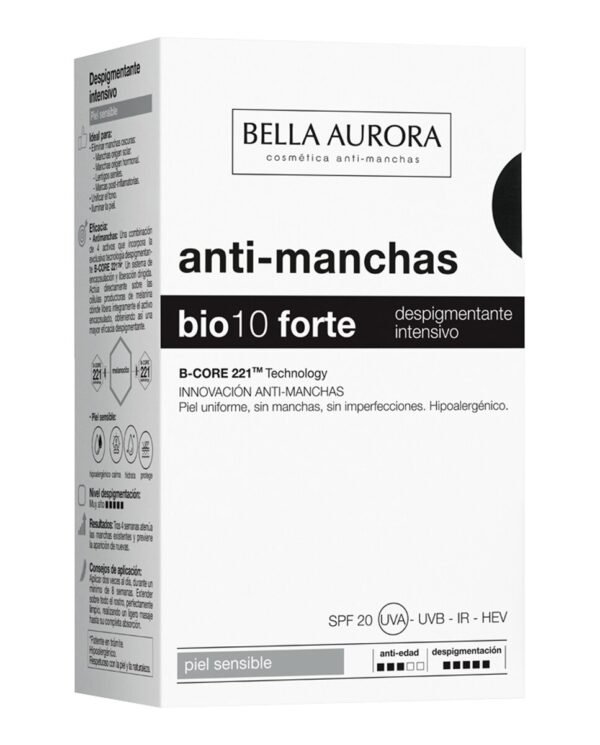 Bella Aurora Bio 10 FORTE Anti-Dark Spots Depigmenting Intensive Cream 30ml