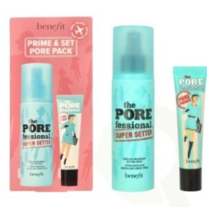 Benefit The Porefessional Primer Set 120ml Make Up Setting spray + 22ml Pore Primer