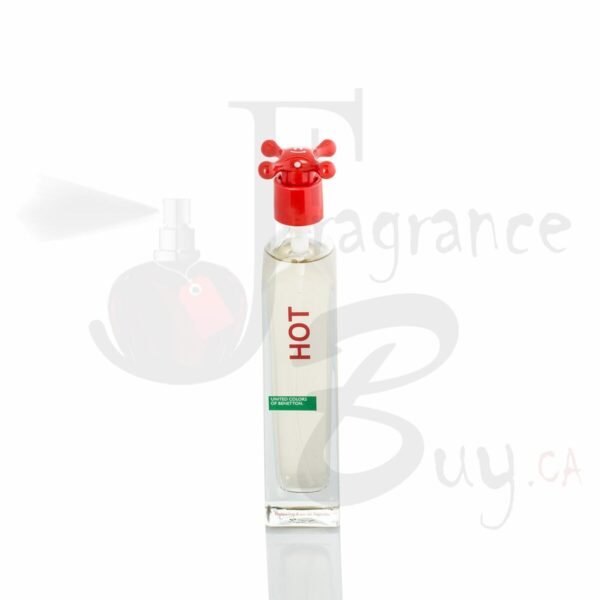 Benetton Hot Eau de Toilette 100ml Spray - New Edition