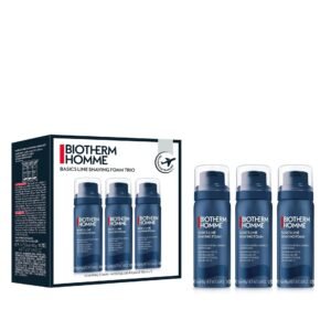 Biotherm Homme Gift Set 3 x 50ml Sensitive Shaving Foam