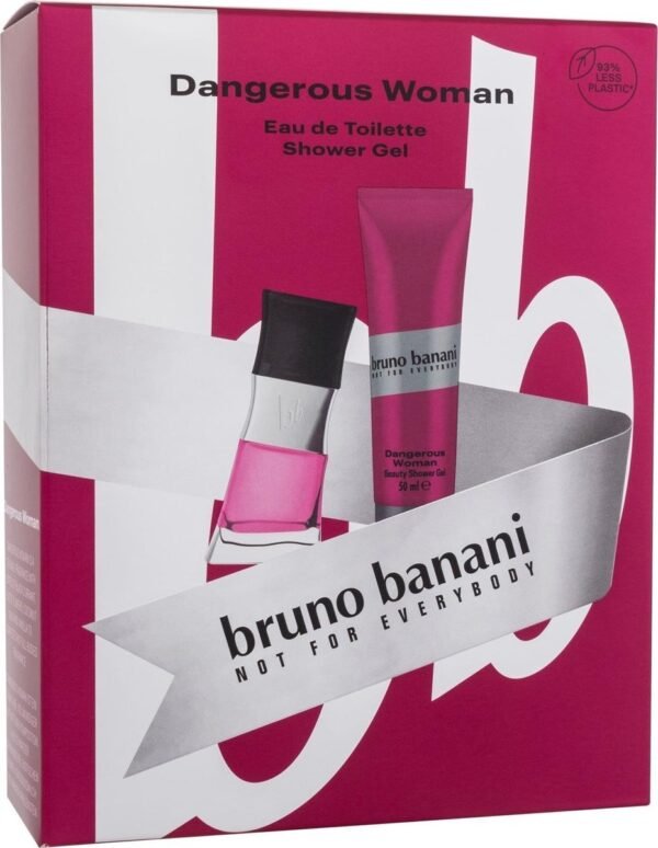 Bruno Banani Dangerous Woman Gift Set 30ml EDT + 50ml Shower Gel