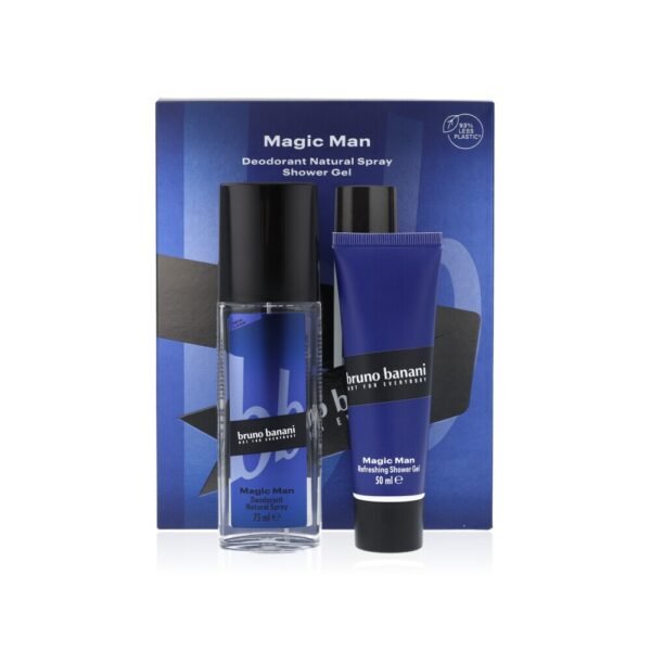 Bruno Banani Magic Man Gift Set 75ml Deodorant Natural Spray + 50ml Shower Gel