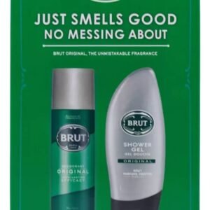 Brut Gift Set 200ml Deodorant Spray + 250ml Shower Gel