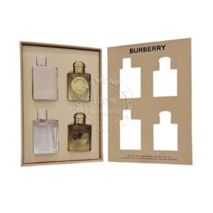 Burberry Her Gift Set: Her EDP 5ml - Her Elixir EDP Intense 5ml - Goddess EDP 5ml - Goddess EDP Intense 5ml