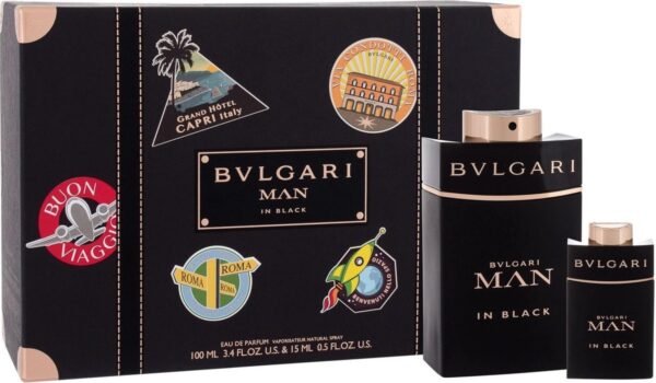 Bvlgari Man In Black Gift Set 100ml EDP + 15ml EDP