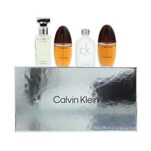 Calvin Klein Women Miniature Gift Set 15ml Eternity EDP + 15ml CK One EDT + 2 x 15ml Obsession EDP