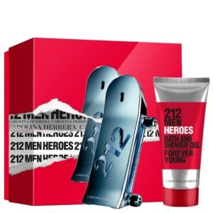 Carolina Herrera 212 Heroes Gift Set 90ml EDT + 100ml Shower Gel