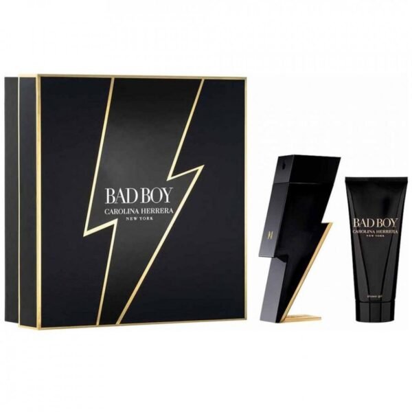 Carolina Herrera Bad Boy Gift Set 100ml EDT + 100ml Shower Gel