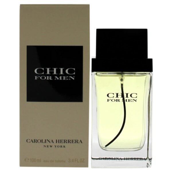 Carolina Herrera Chic For Men Eau De Toilette 100ml Spray