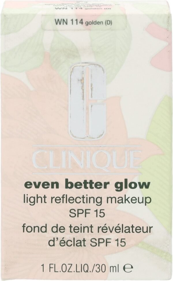 Clinique Even Better Glow Light Reflecting Liquid Foundation SPF15 30ml - 114 Golden