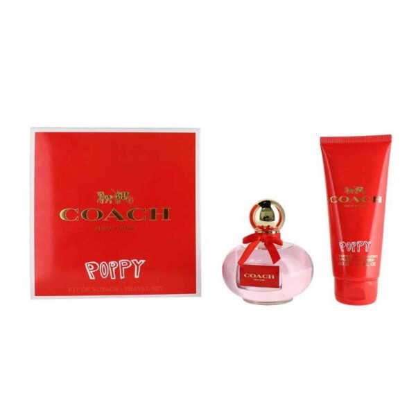 Coach Poppy Gift Set 100ml EDP + 100ml Body Lotion