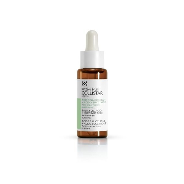 Collistar Attivi Puri Salicylic Acid + Succinic Acid Drops 30ml