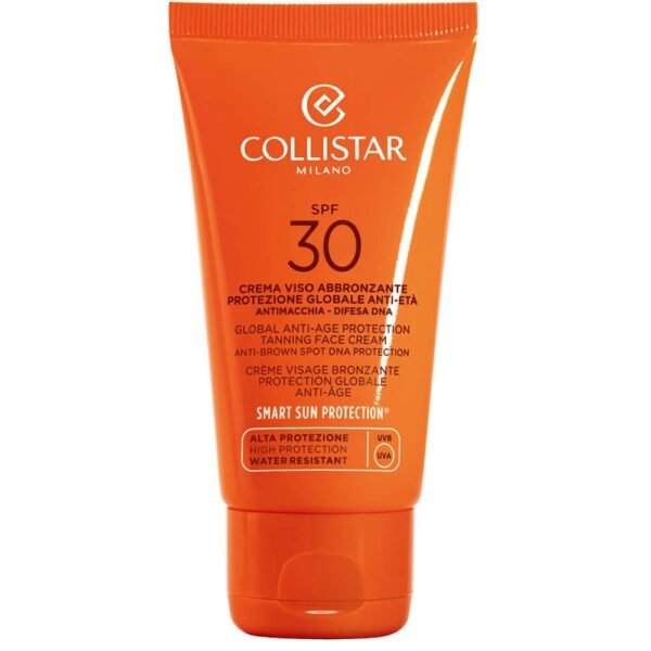 Collistar Global Anti-Age Protection Tanning Face Cream SPF30 50ml