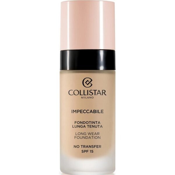 Collistar Impeccabile Long Wear Foundation SPF15 30ml - 4G Golden Sand