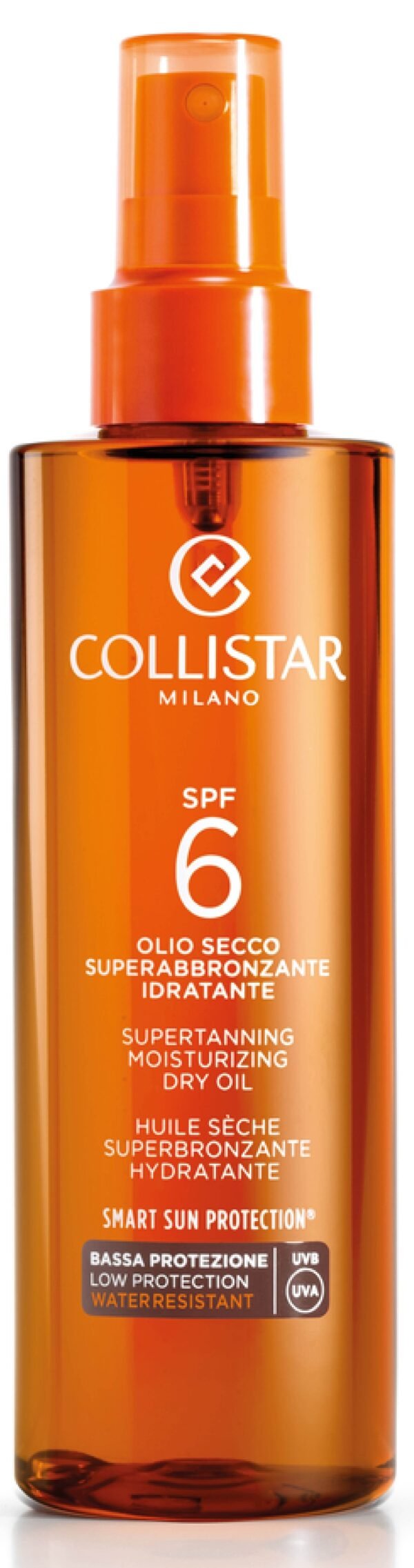 Collistar Speciale Abbronzatura Perfetta Supertanning Moisturizing Dry Oil 200ml SPF6
