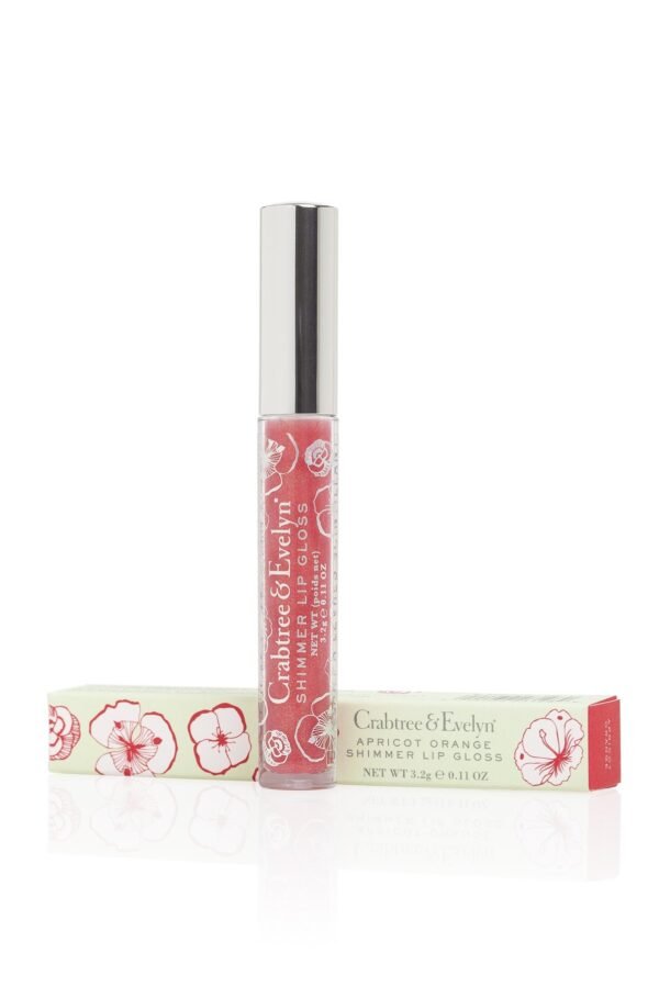 Crabtree & Evelyn Shimmer Lip Gloss 3.2g Apricot Orange