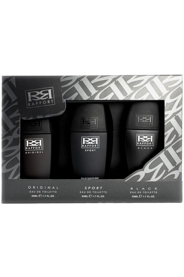 Dana Rapport Gift Set 50ml Original EDT + 50ml Sport EDT + 50ml Black EDT