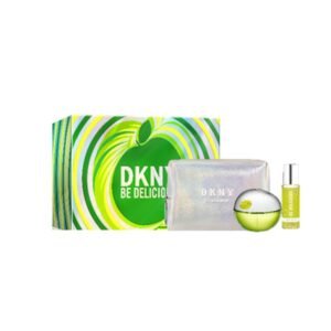 DKNY Be Delicious Gift Set - EDP 100ml + Body Mist 125ml + Pouch
