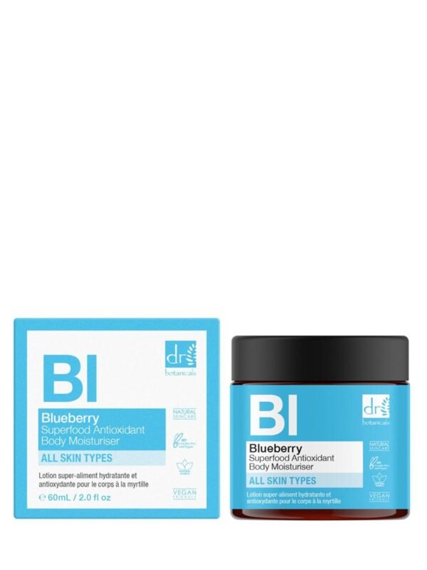 Dr Botanicals BI Blueberry Superfood Antioxidant Body Moisturiser 60ml