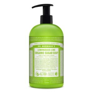 Dr. Bronner's Lemongrass-Lime Organic Sugar Soap 710ml