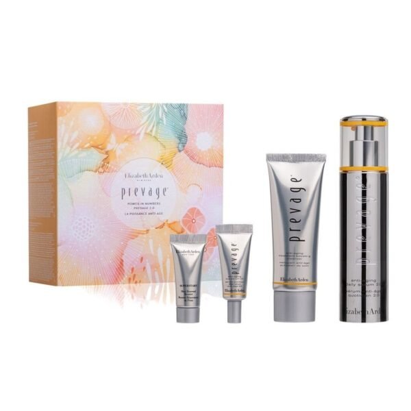 Elizabeth Arden Prevage Gift Set 50ml Prevage Anti-Aging Daily Serum 2.0 + 15ml Prevage Overnight Cream + 15ml Prevage Anti-Aging Moisture Cream SPF30 + 5ml Superstart Skin Renewal Booster